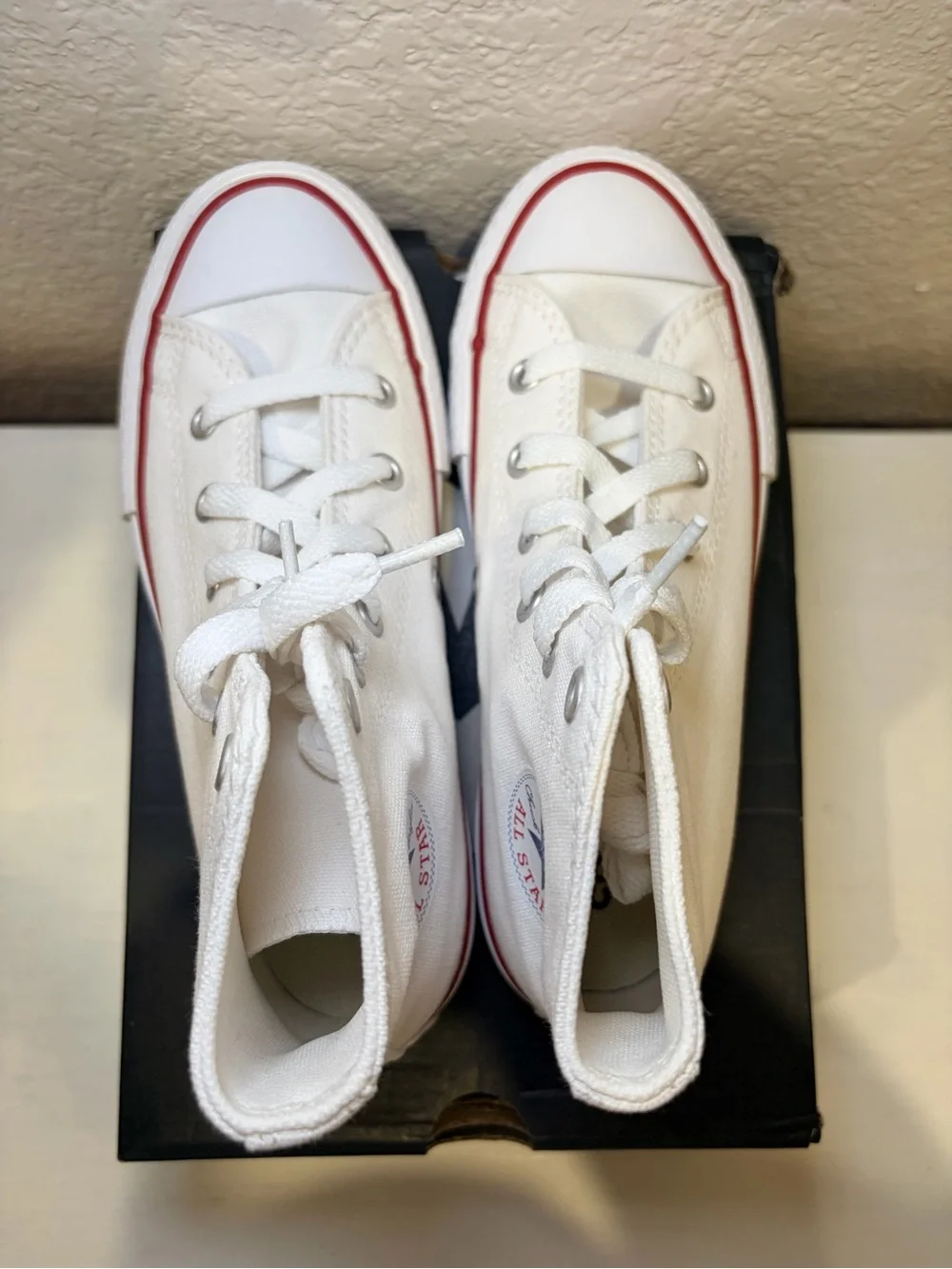 Converse 1 youth Chuck Taylor All Star High Top Platform Sneakers - White